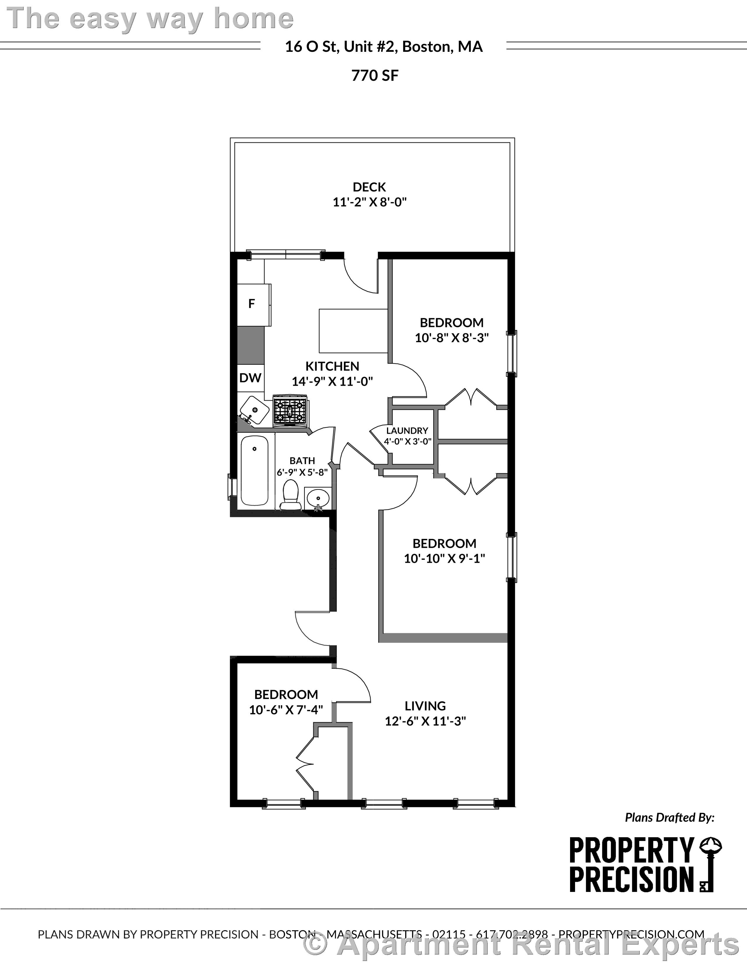 3 bed, 1 bath apartment for rent at 16-16.5 O St Unit 2, South Boston — photo 17 of 17