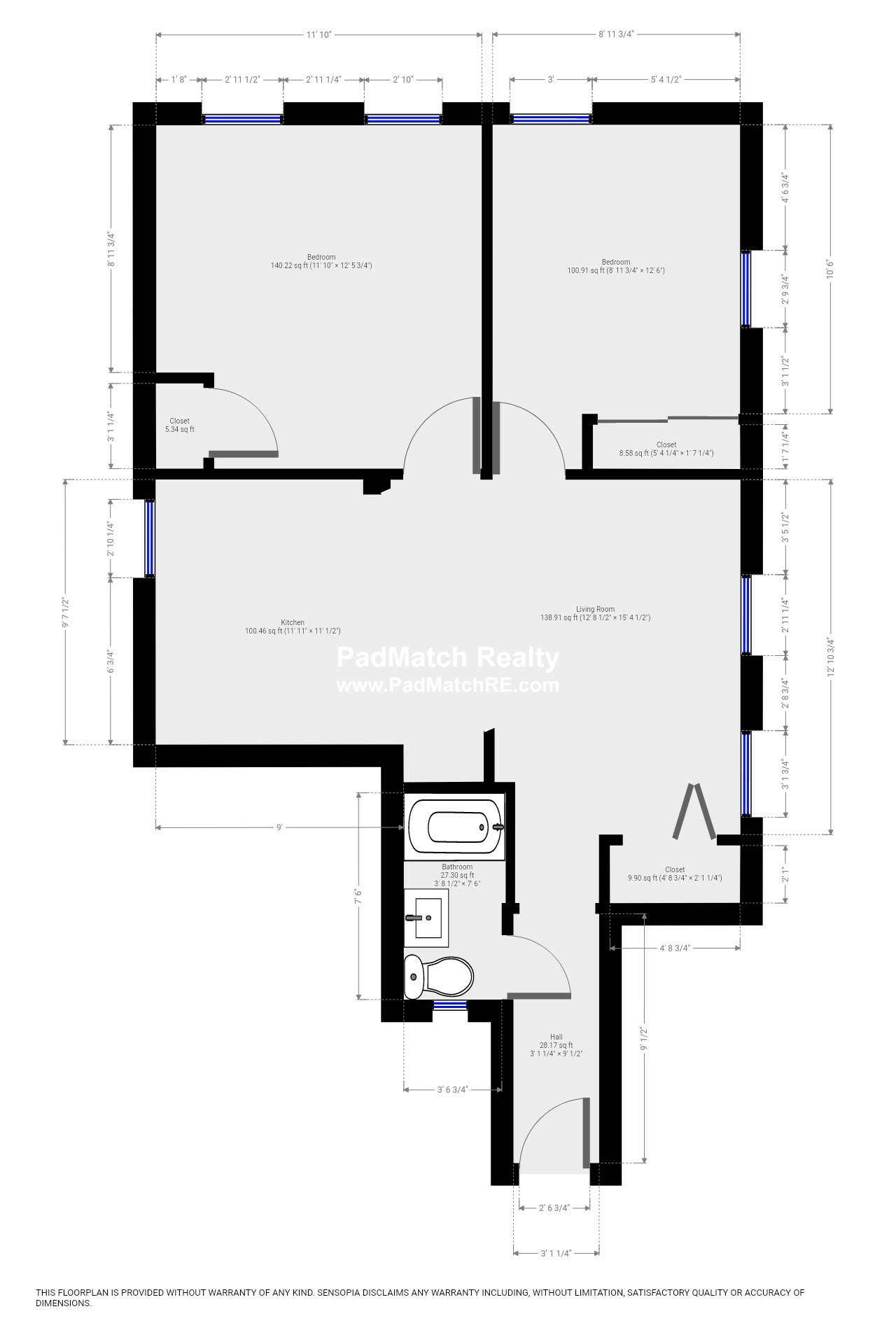 2 bed, 1 bath apartment for rent at 16 Battery St Unit 2R, North End — photo 14 of 15