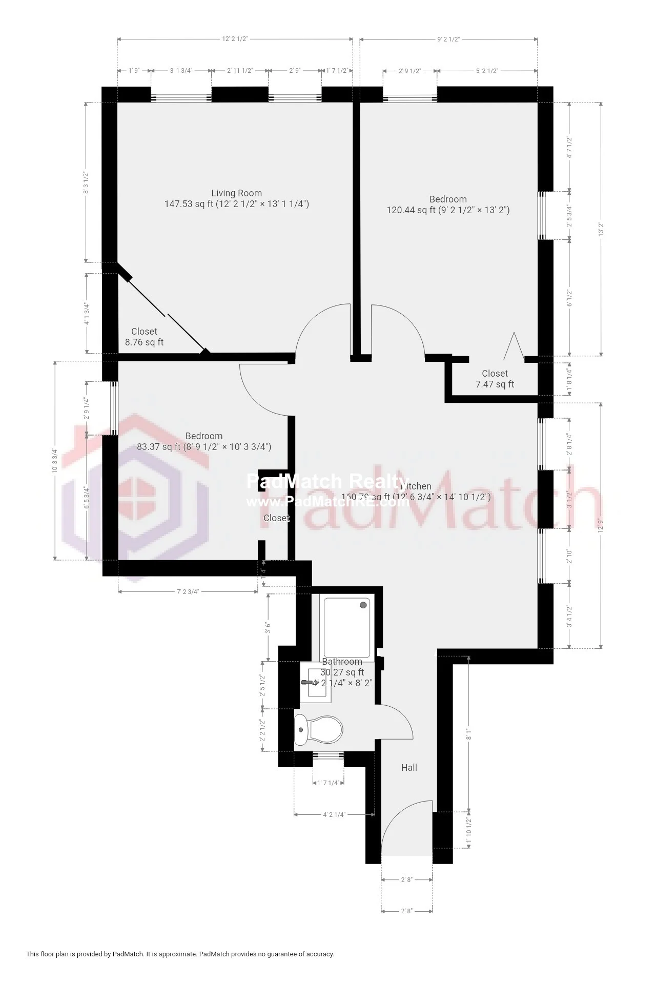 2 bed, 1 bath apartment for rent at 16 Battery St Unit 4R, North End — photo 11 of 12