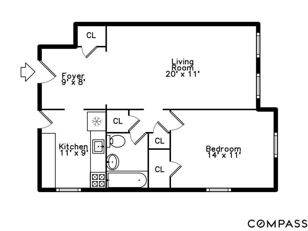 1 bed, 1 bath apartment for rent at 16 Ware St Unit 2, Harvard Square — photo 15 of 15