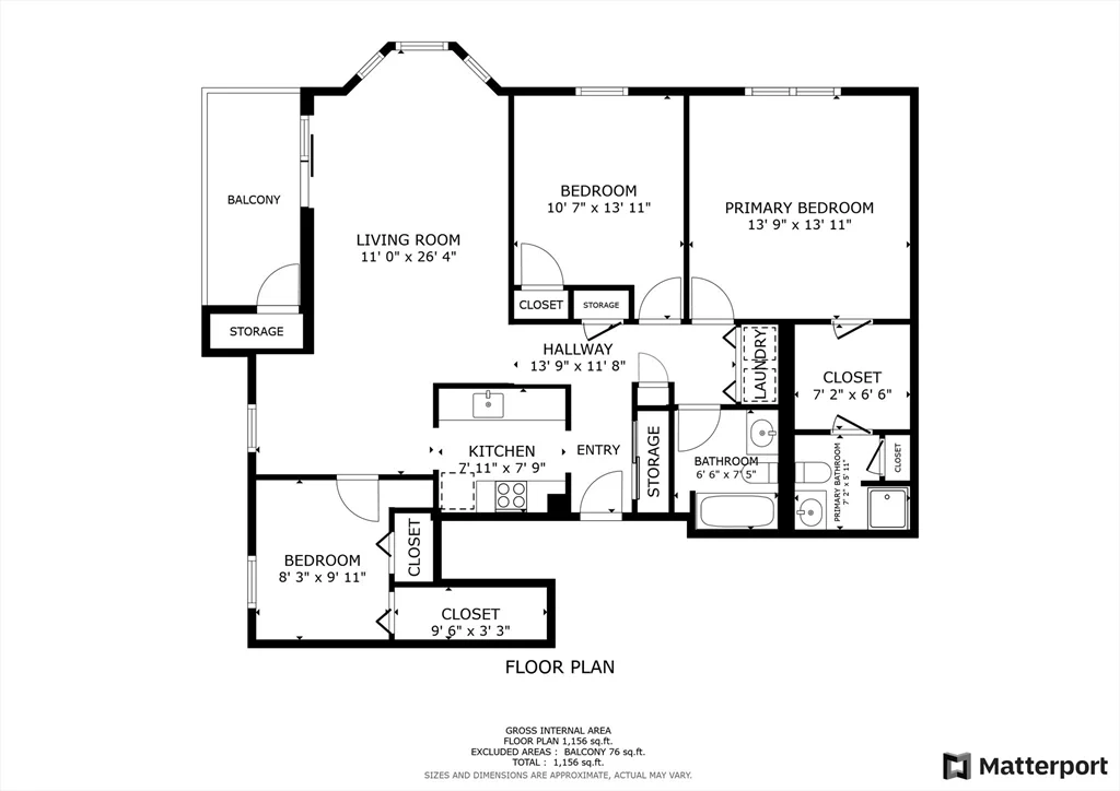 3 bed, 2 bath apartment for rent at 16 Winter Unit 41A, Waltham — photo 27 of 27