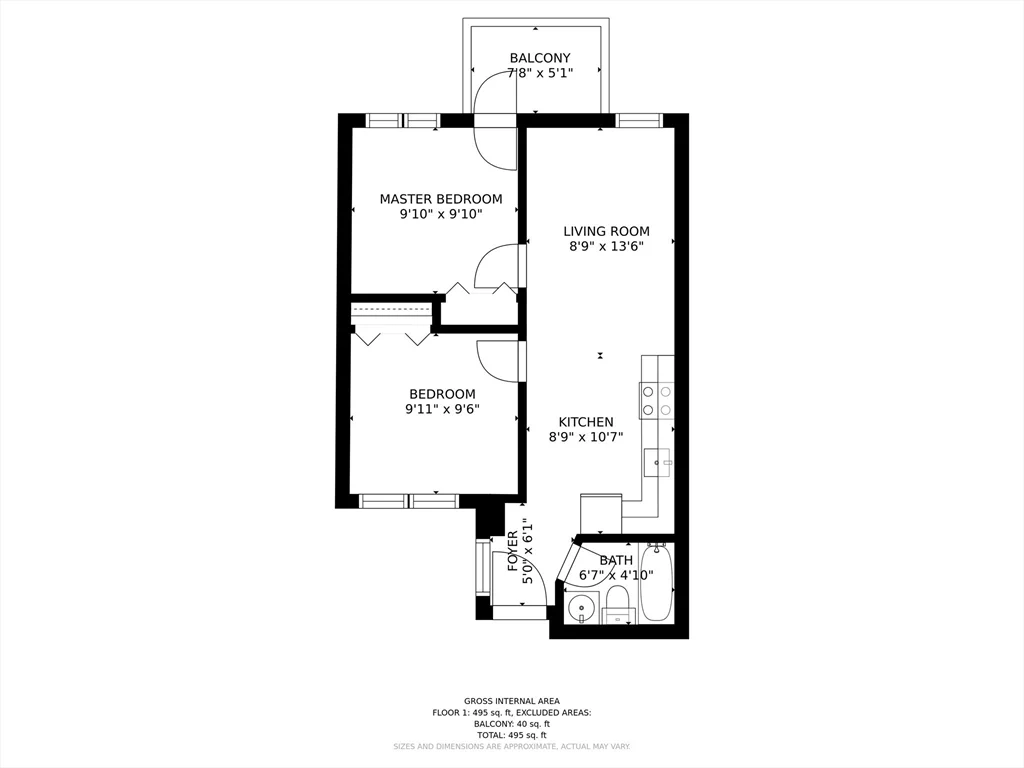 2 bed, 1 bath apartment for rent at 160 Cottage St Unit 302, East Boston — photo 12 of 12