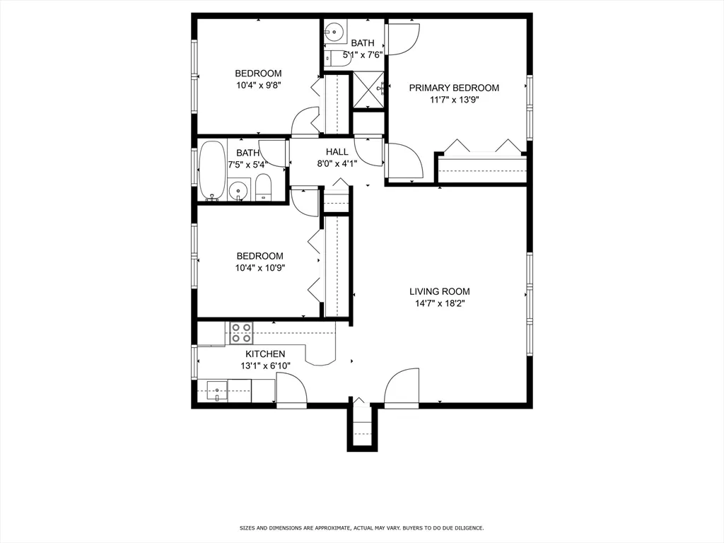 3 bed, 2 bath apartment for rent at 160 Newton St Unit 2, Brighton — photo 12 of 12