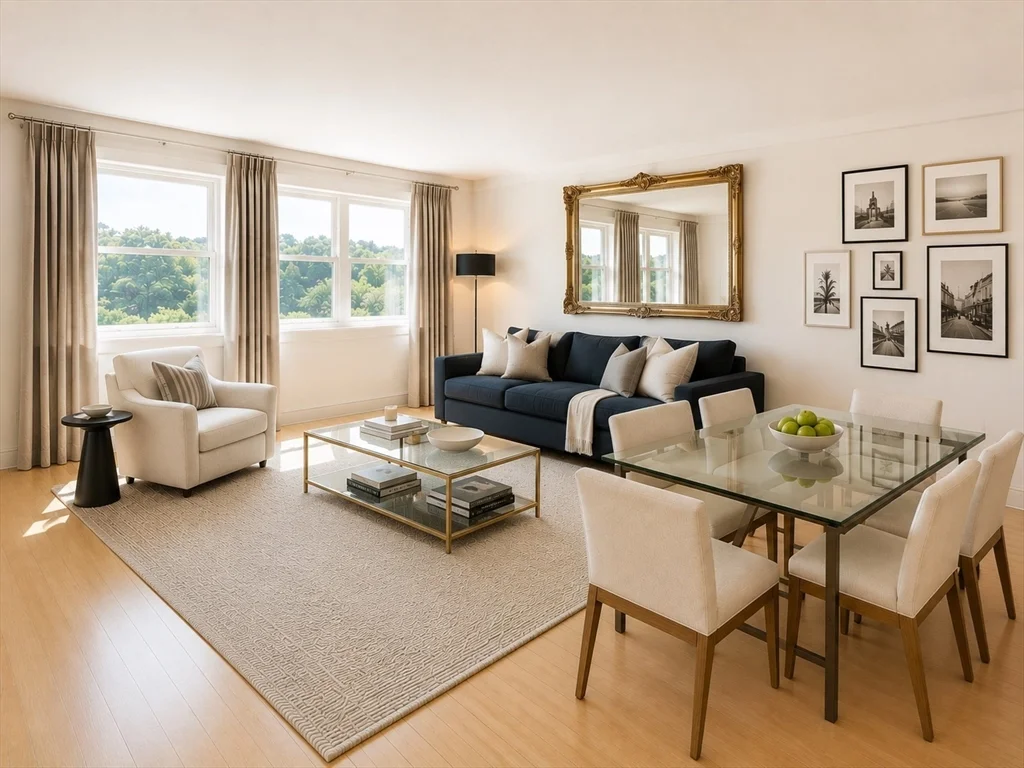 2 bed, 2 bath apartment for rent at 1600 Beacon Unit PH11, Coolidge Corner