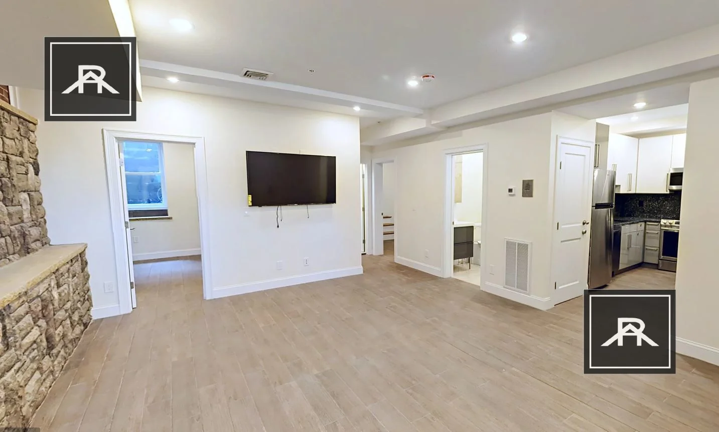 3 bed, 2 bath apartment for rent at 1616 Beacon St Unit 1, Corey Hill — photo 4 of 5