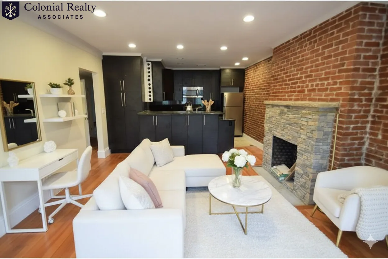 3 bed, 2 bath apartment for rent at 1616 Beacon St Unit 4, Corey Hill — photo 3 of 10