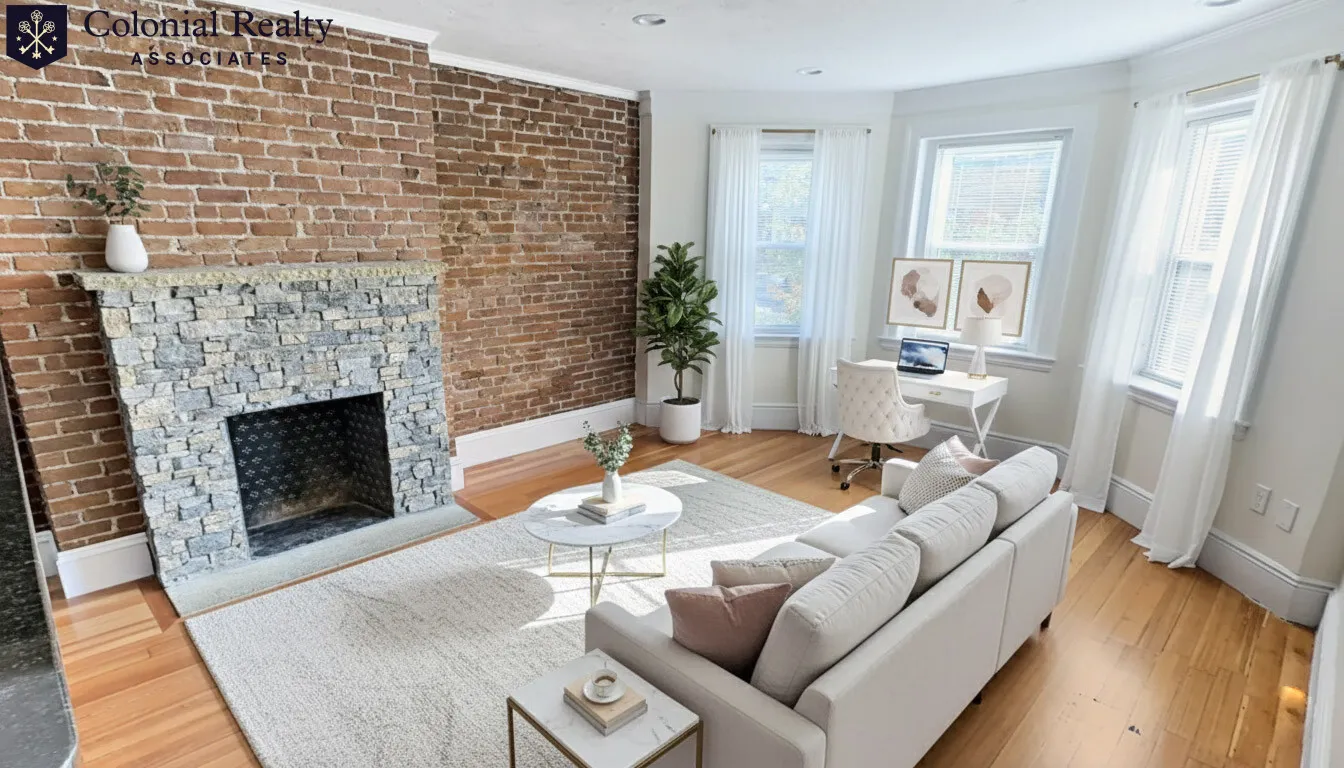 3 bed, 2 bath apartment for rent at 1616 Beacon St Unit 4, Corey Hill — photo 2 of 10
