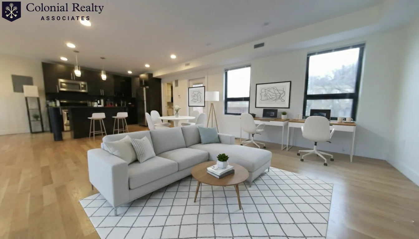 4 bed, 3 bath apartment for rent at 1616 Beacon St Unit 5, Corey Hill — photo 2 of 18
