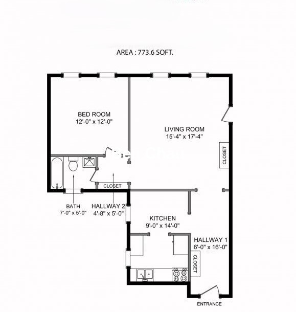 1 bed, 1 bath apartment for rent at 1622 Massachusetts Ave Unit 8B, Neighborhood Nine — photo 10 of 11