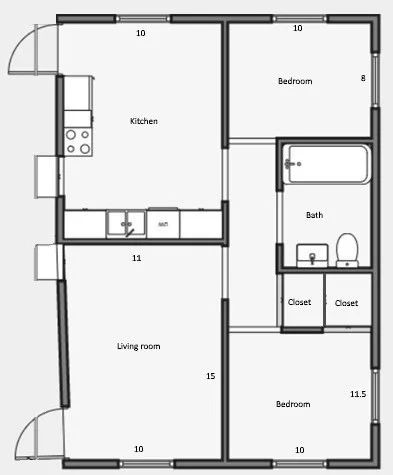 1 bed, 1 bath apartment for rent at 163 Everett St Unit 3, Quincy — photo 10 of 10