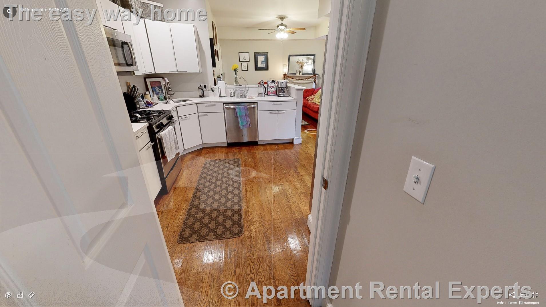 2 bed, 1 bath apartment for rent at 167 Hampshire Unit 1, Central Square — photo 3 of 10