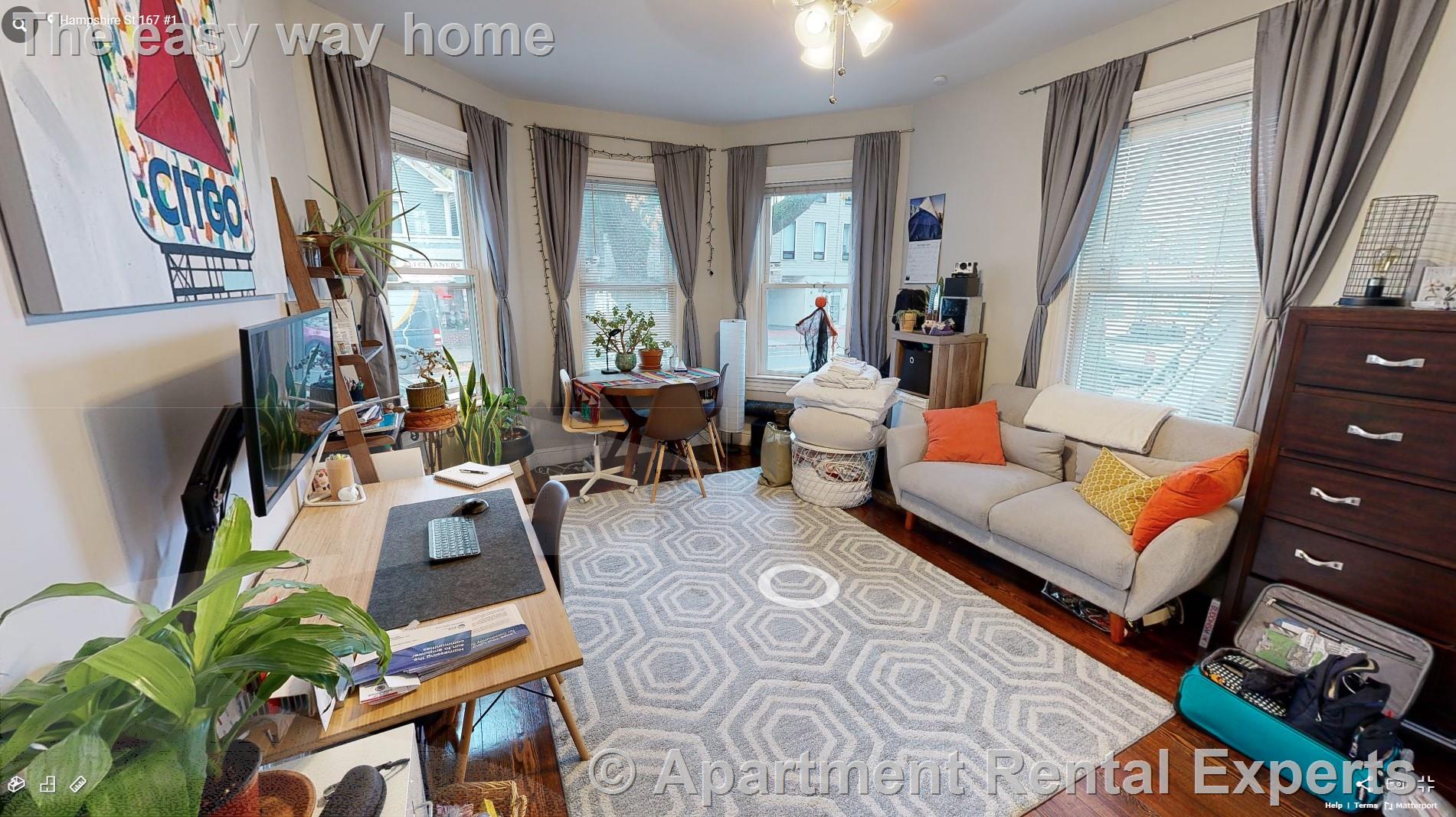 2 bed, 1 bath apartment for rent at 167 Hampshire Unit 1, Central Square — photo 9 of 10