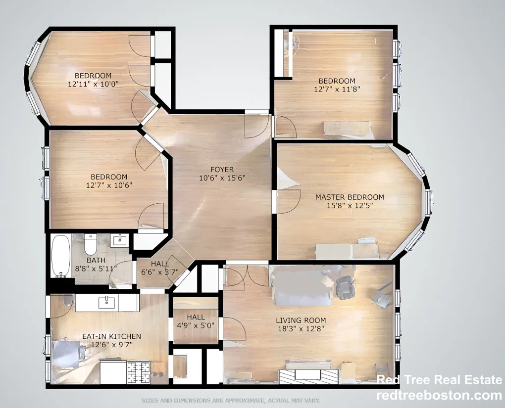 4 bed, 1 bath apartment for rent at 1680 Commonwealth Ave Unit 4, Brighton — photo 2 of 12