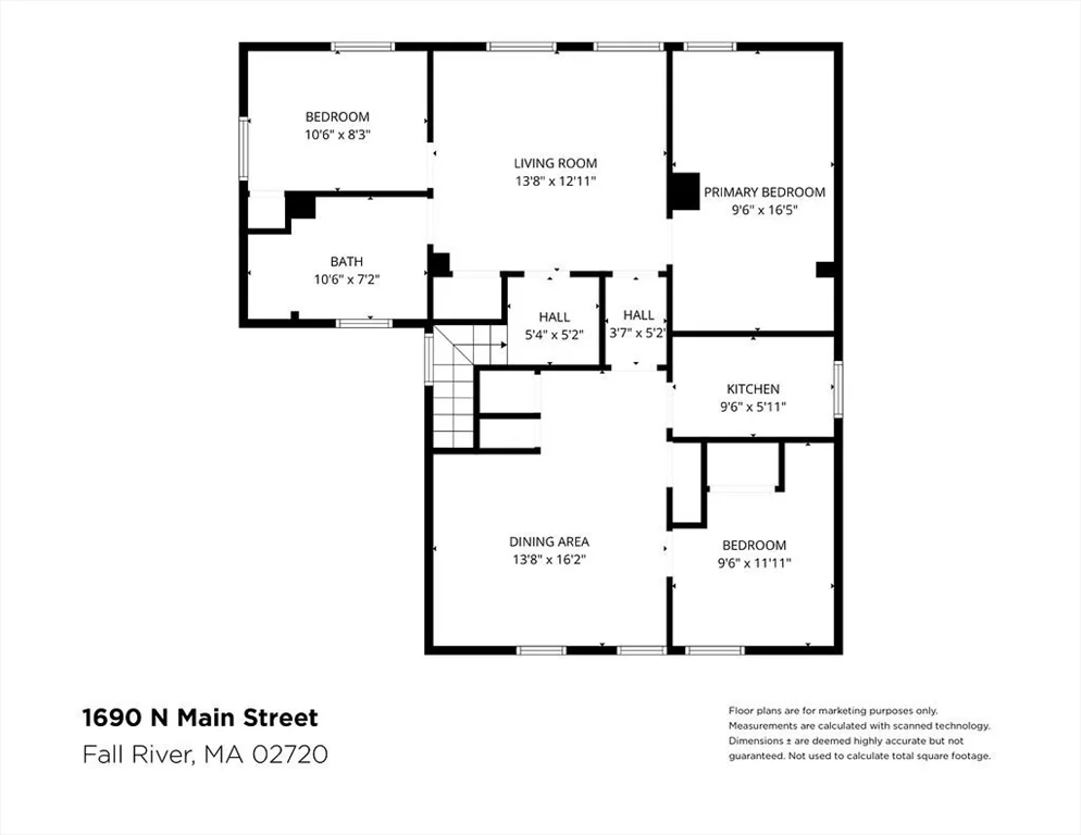 3 bed, 1 bath apartment for rent at 1690 N Main St Unit 3, Fall River — photo 18 of 18