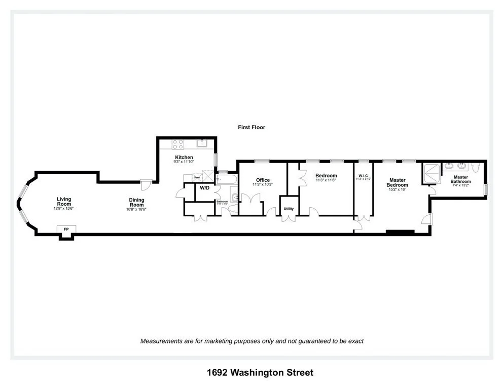 3 bed, 2 bath apartment for rent at 1692 Washington St Unit 2, South End — photo 15 of 15