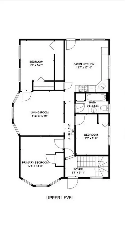 3 bed, 1 bath apartment for rent at 17 Dow St Unit 2, Teele Square — photo 17 of 18