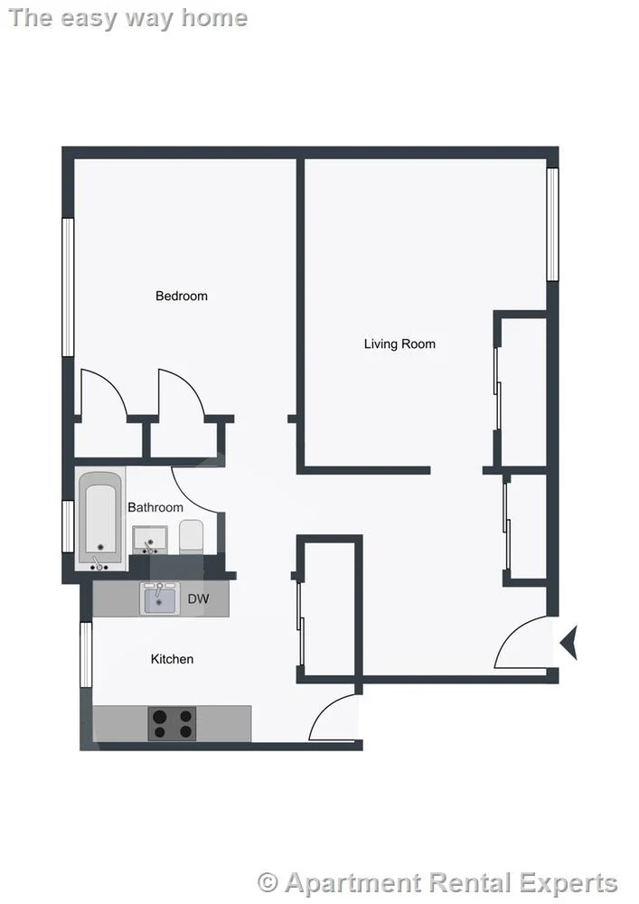 1 bed, 1 bath apartment for rent at 17 Forest St Unit 4, Porter Square — photo 7 of 7