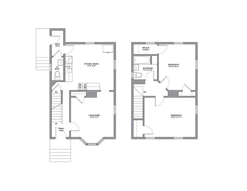 2 bed, 1 bath apartment for rent at 17 Holworthy Pl Unit 17, Strawberry Hill — photo 13 of 16