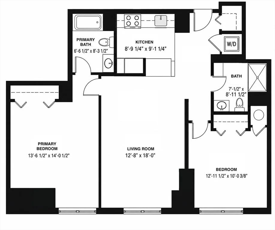 2 bed, 2 bath apartment for rent at 17 Otis St Unit 701, East Cambridge — photo 21 of 21