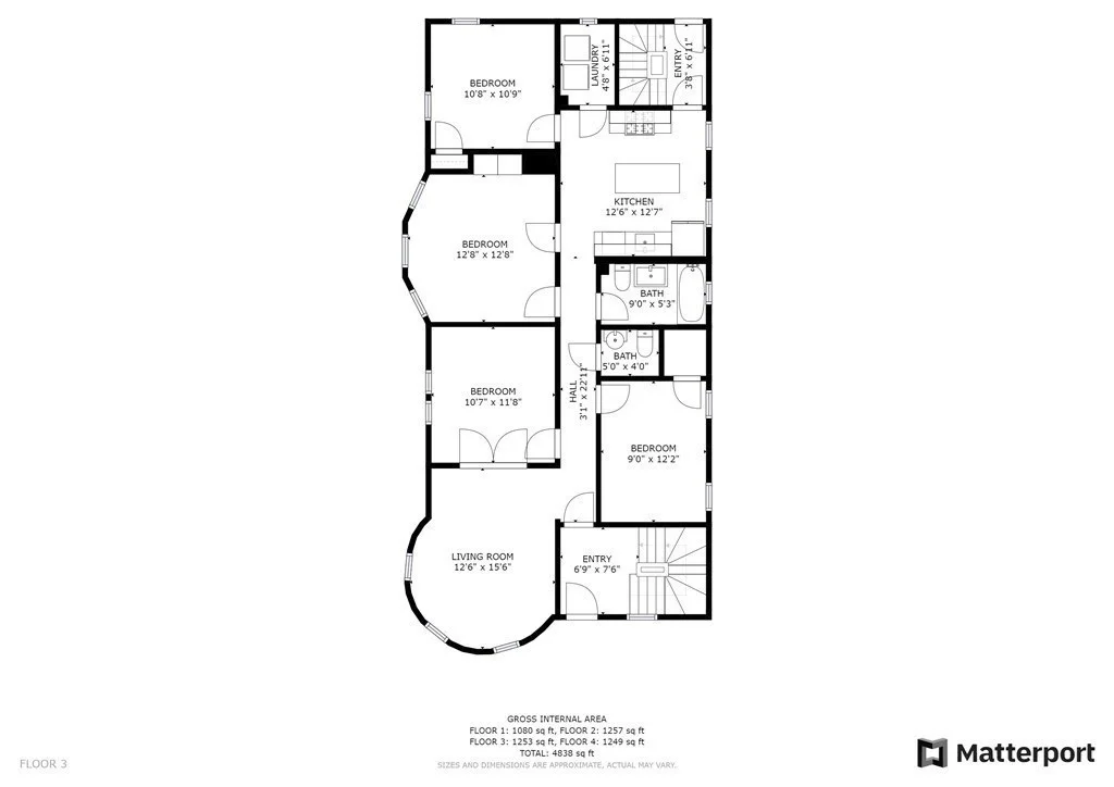 4 bed, 1 bath apartment for rent at 17 Pleasant St Unit 2, Dorchester — photo 13 of 13