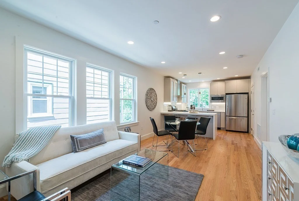 3 bed, 2 bath apartment for rent at 17 Standish St Unit 2, West Cambridge