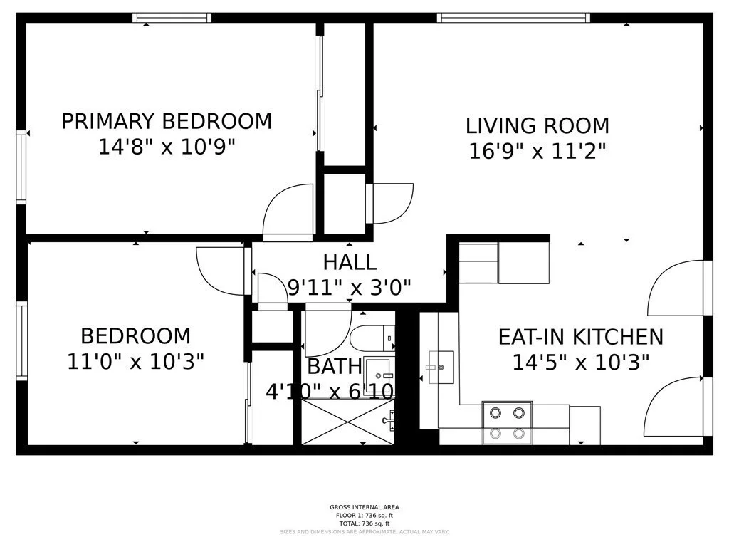 2 bed, 1 bath apartment for rent at 17 Winter St Unit 16, Dorchester — photo 26 of 26
