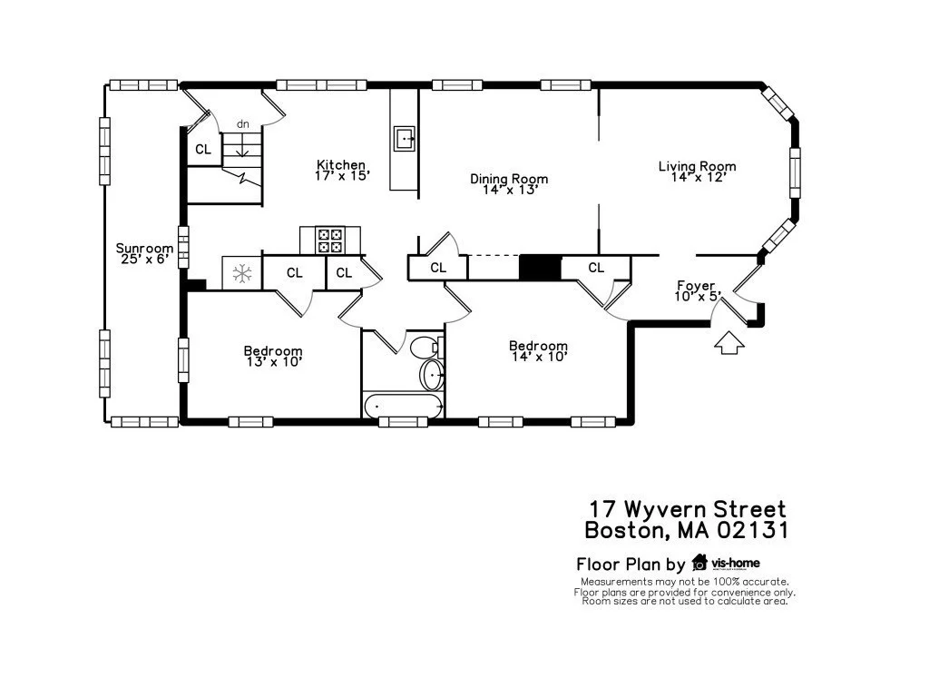 2 bed, 1 bath apartment for rent at 17 Wyvern St Unit 3, Jamaica Plain — photo 17 of 17
