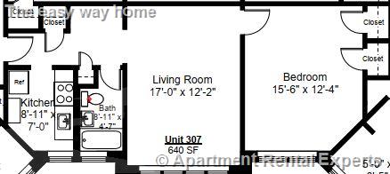 1 bed, 1 bath apartment for rent at 170 Maple St Unit 307, Malden Center — photo 5 of 5