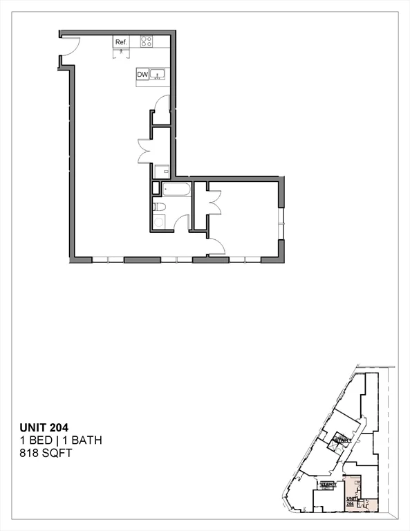 1 bed, 1 bath apartment for rent at 1700 Dorchester Ave Unit 204, Dorchester — photo 8 of 8