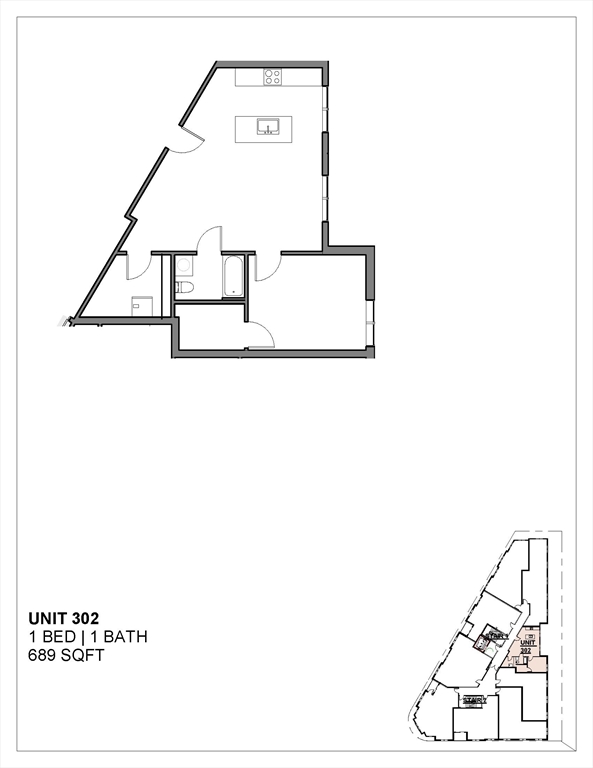 1 bed, 1 bath apartment for rent at 1700 Dorchester Ave Unit 302, Dorchester — photo 7 of 7