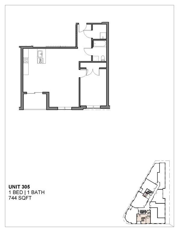 1 bed, 1 bath apartment for rent at 1700 Dorchester Ave Unit 305, Dorchester — photo 8 of 8