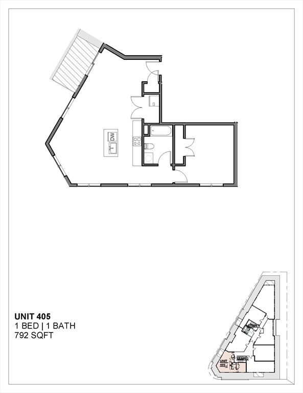 1 bed, 1 bath apartment for rent at 1700 Dorchester Ave Unit 405, Dorchester — photo 8 of 8