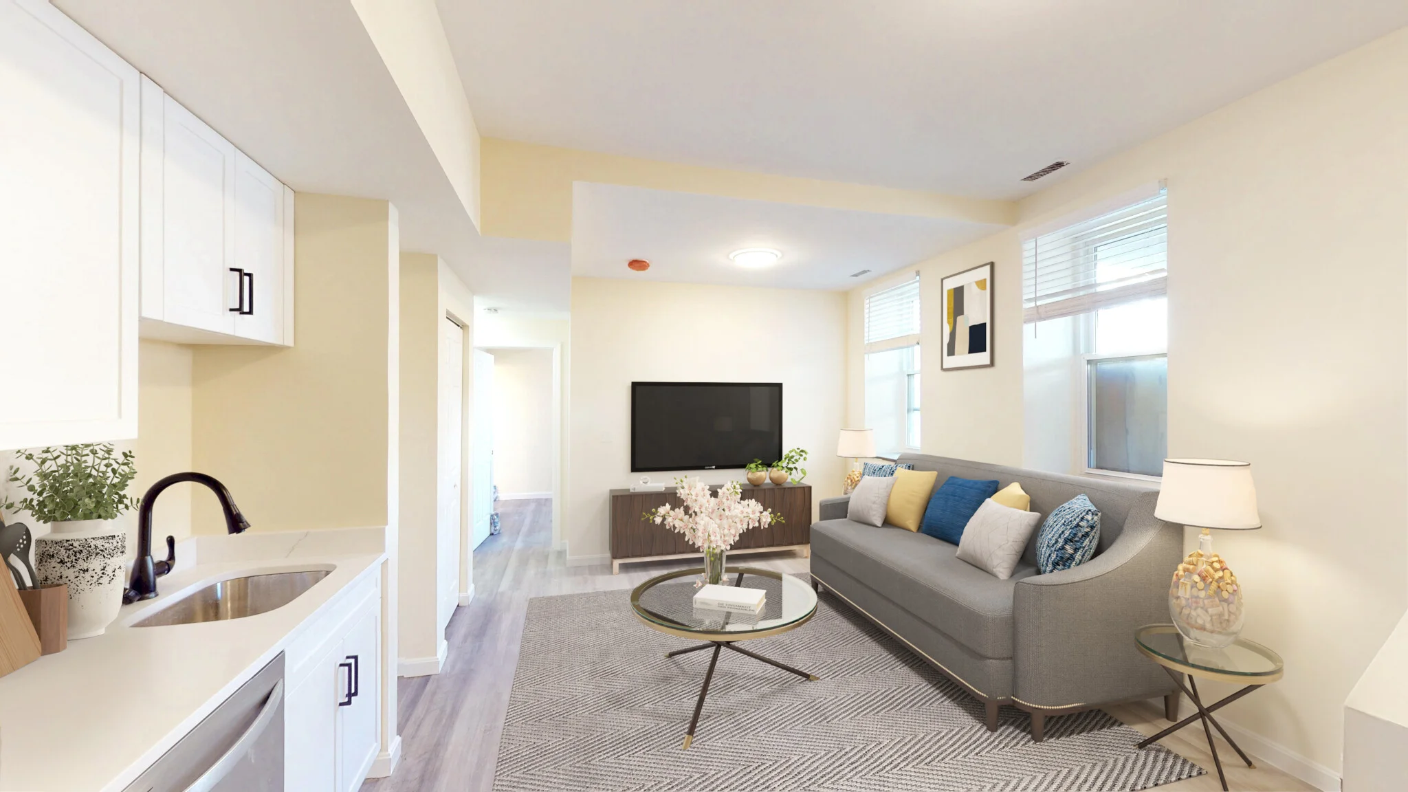 1 bed, 1 bath apartment for rent at 171 Harvard St Unit B1, Coolidge Corner — photo 2 of 12