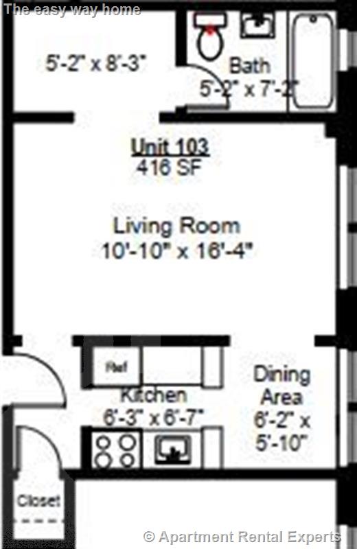 1 bed, 1 bath apartment for rent at 172 Maple St Unit 103, Malden Center — photo 15 of 15