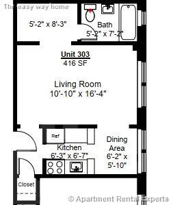 1 bed, 1 bath apartment for rent at 172 Maple St Unit 303, Malden Center — photo 10 of 12