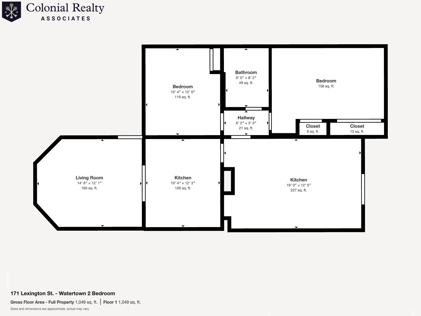 2 bed, 1 bath apartment for rent at 173 Lexington St Unit 4, Watertown — photo 17 of 22