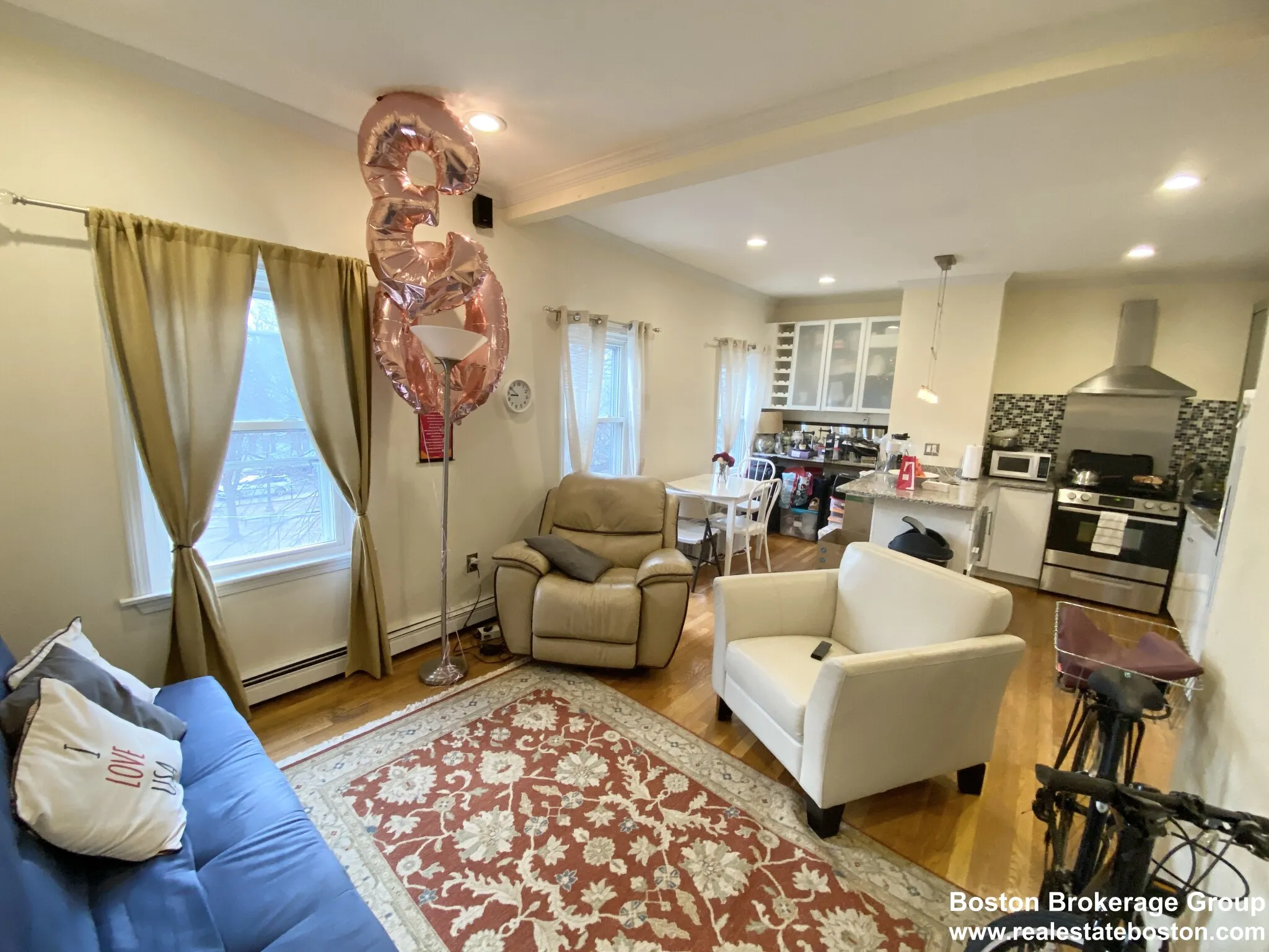 2 bed, 1 bath apartment for rent at 174 Bolton St Unit 3, South Boston — photo 2 of 7