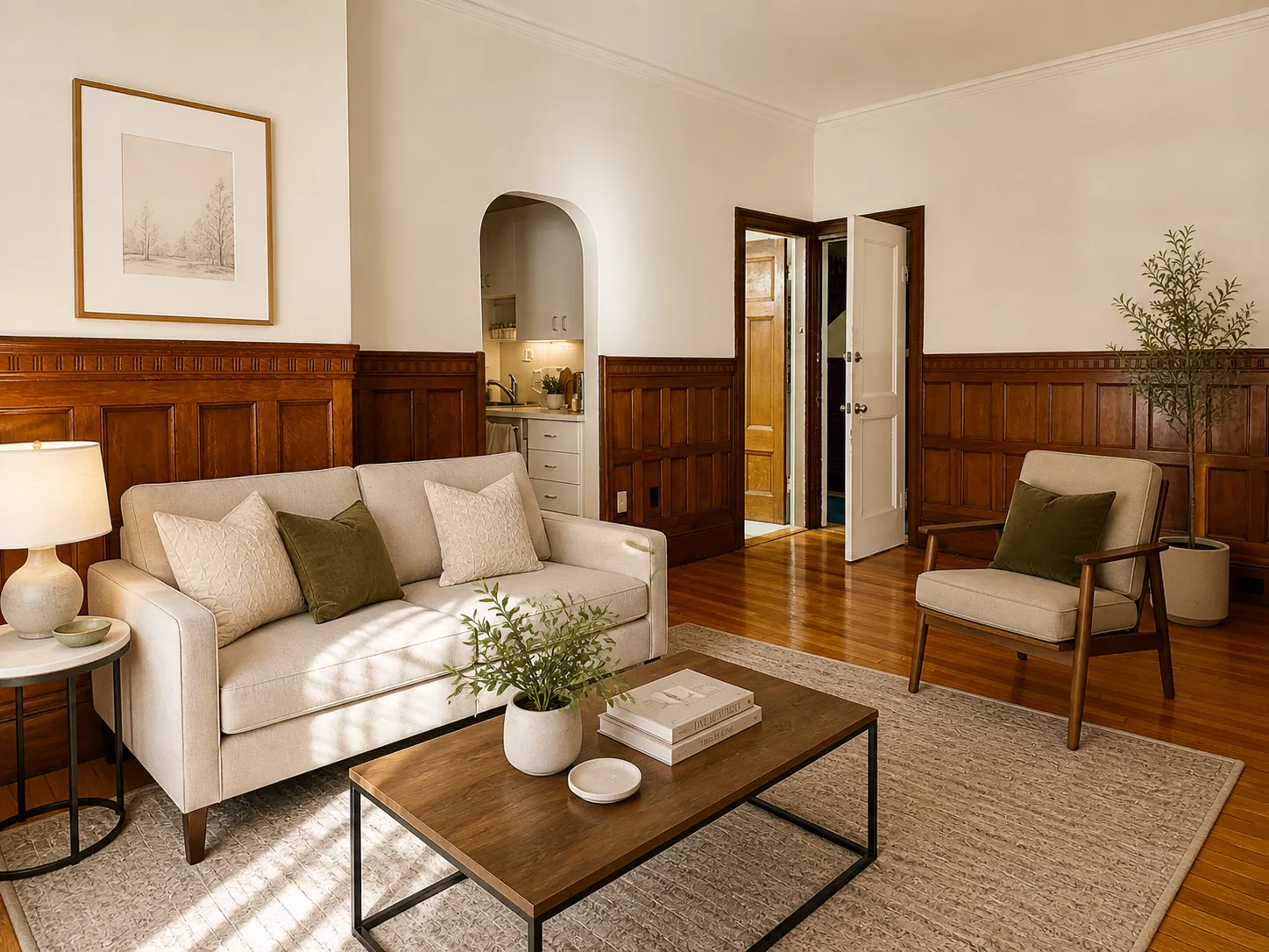 1 bed, 1 bath apartment for rent at 1748 Beacon St Unit 2, Brookline — photo 1 of 9