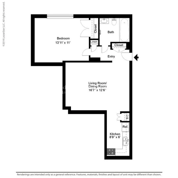 1 bed, 1 bath apartment for rent at 175 Freeman St Unit 806, North Brookline — photo 6 of 19