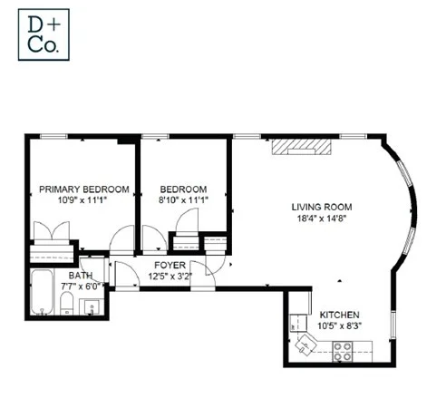 2 bed, 1 bath apartment for rent at 1750 Washington St Unit 4, South End — photo 11 of 11