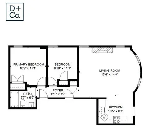 2 bed, 1 bath apartment for rent at 1750 Washington St Unit 4, South End — photo 10 of 11