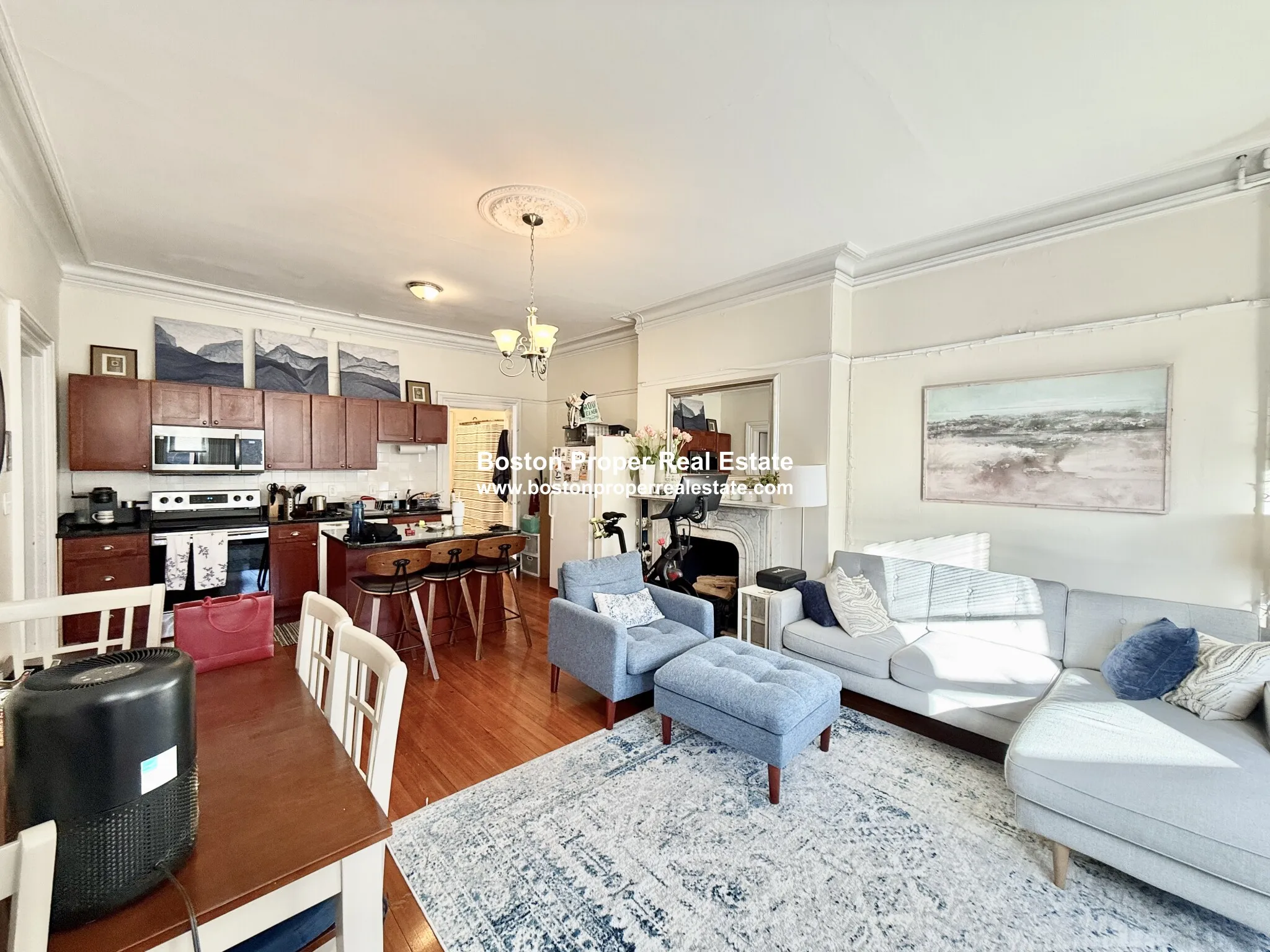 1 bed, 1 bath apartment for rent at 177 Marlborough St Unit 8, Back Bay — photo 3 of 13