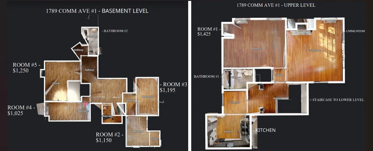 5 bed, 2 bath apartment for rent at 1789 Commonwealth Ave Unit 1, Brighton — photo 15 of 15