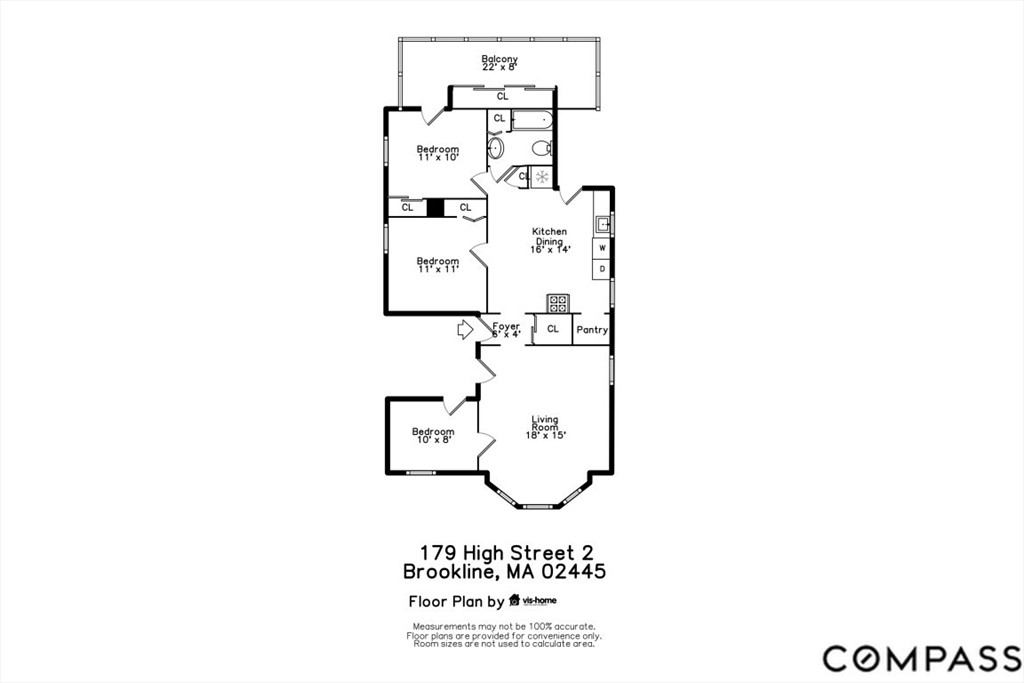 3 bed, 1 bath apartment for rent at 179 High Unit 2, Brookline Hills — photo 17 of 17