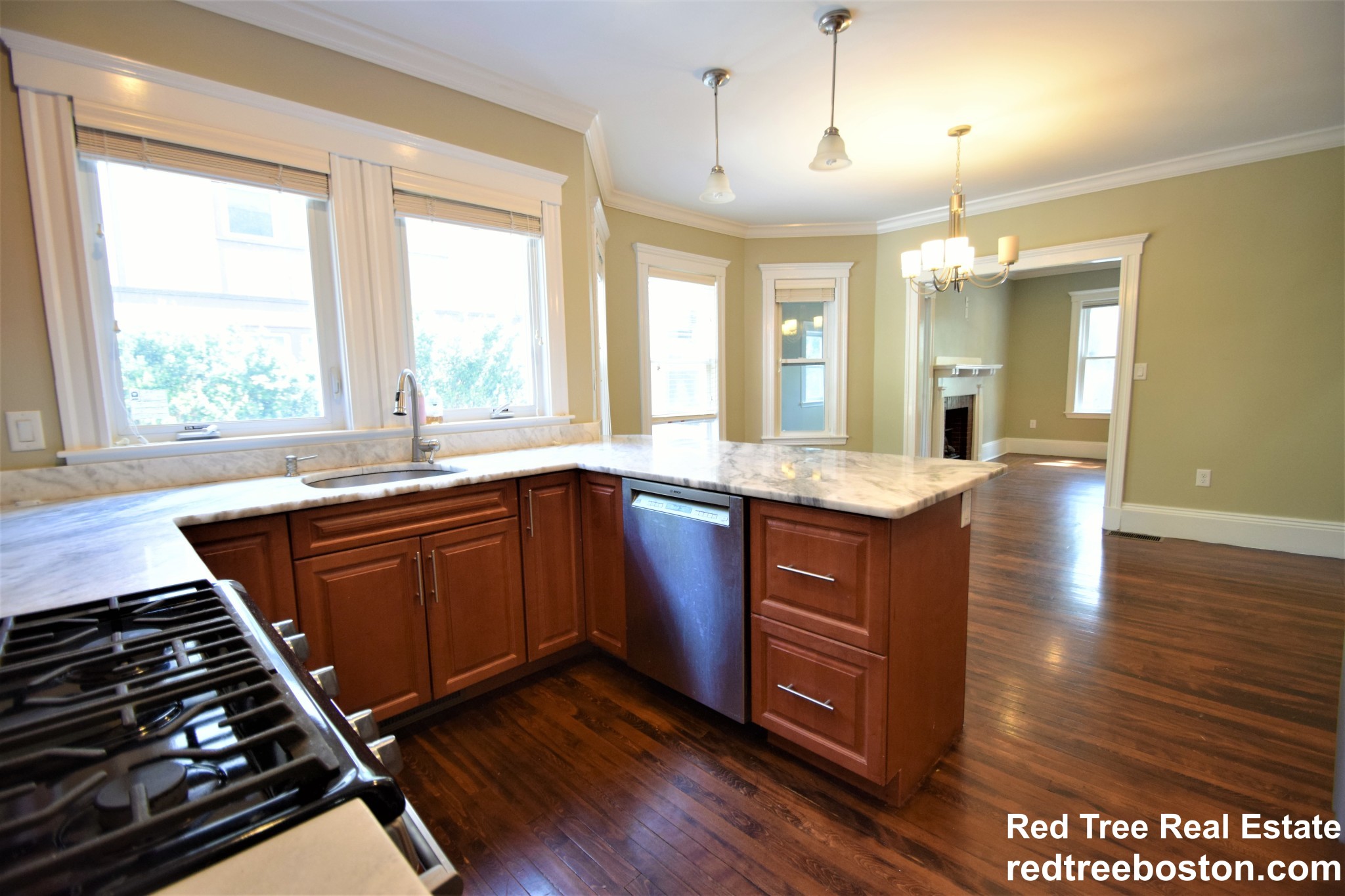 3 bed, 2 bath apartment for rent at 179 Tremont St Unit 1, Newton Corner — photo 3 of 27