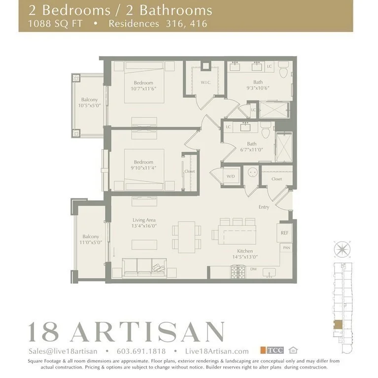 2 bed, 2 bath apartment for rent at 18 Artisan Dr Unit 416, Salem — photo 40 of 42