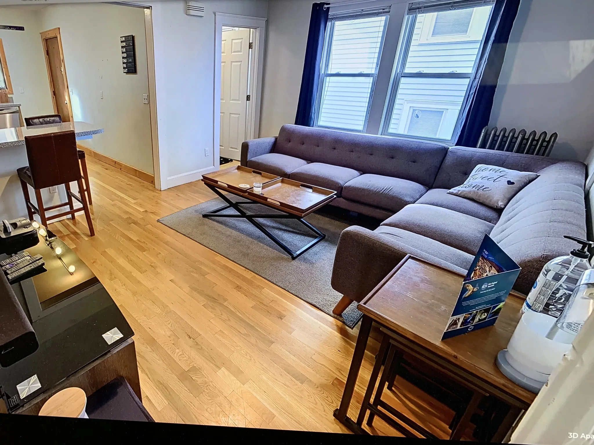 4 bed, 2 bath apartment for rent at 18 Bond St Unit 1, Winter Hill — photo 2 of 9