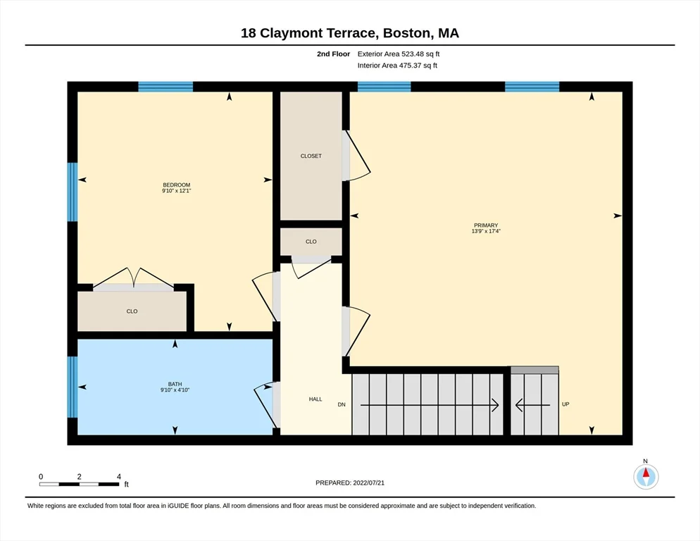 2 bed, 1 bath apartment for rent at 18 Claymont Ter Unit 18, Dorchester — photo 36 of 37