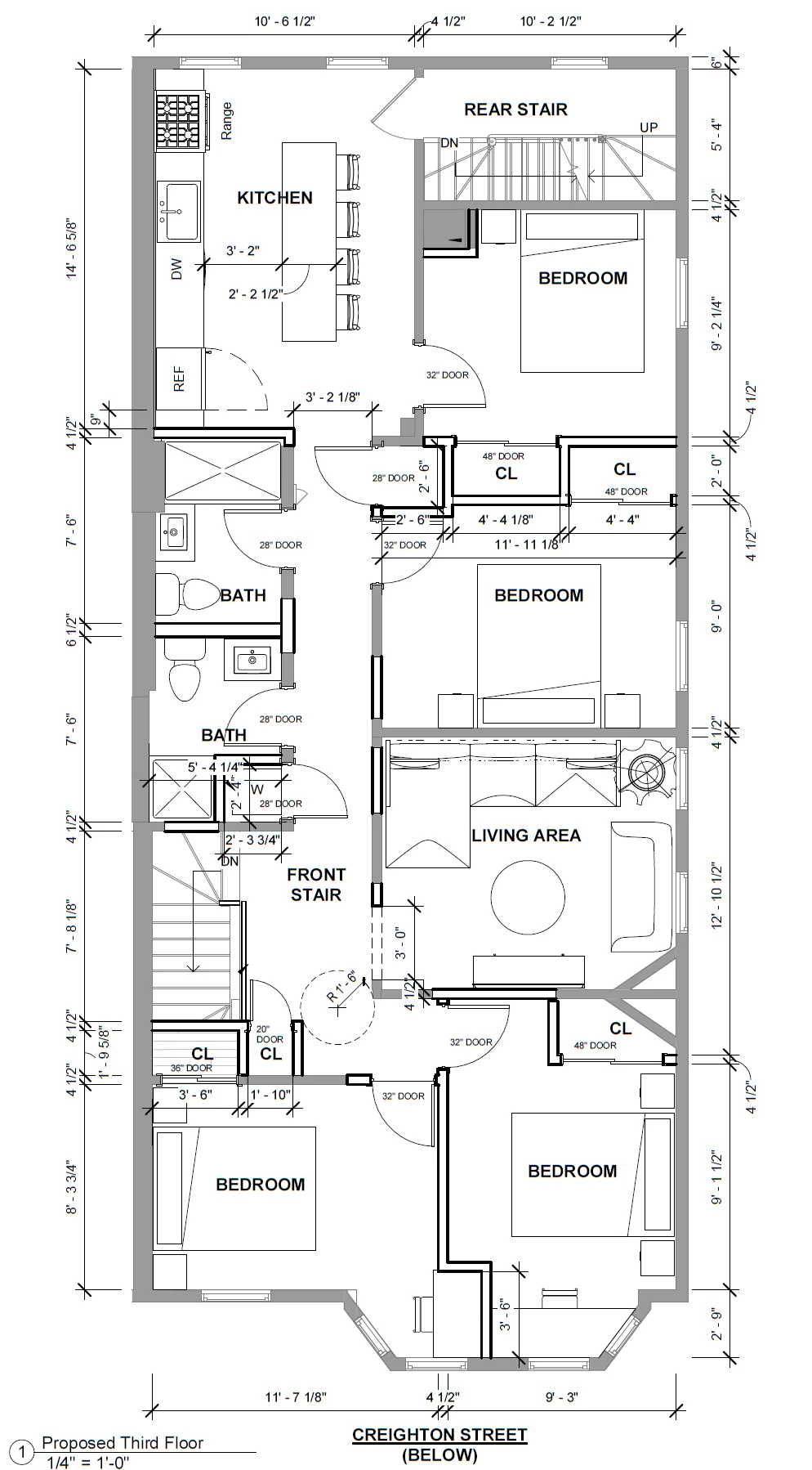 4 bed, 2 bath apartment for rent at 18 Creighton St Unit 3, Jamaica Plain — photo 14 of 14
