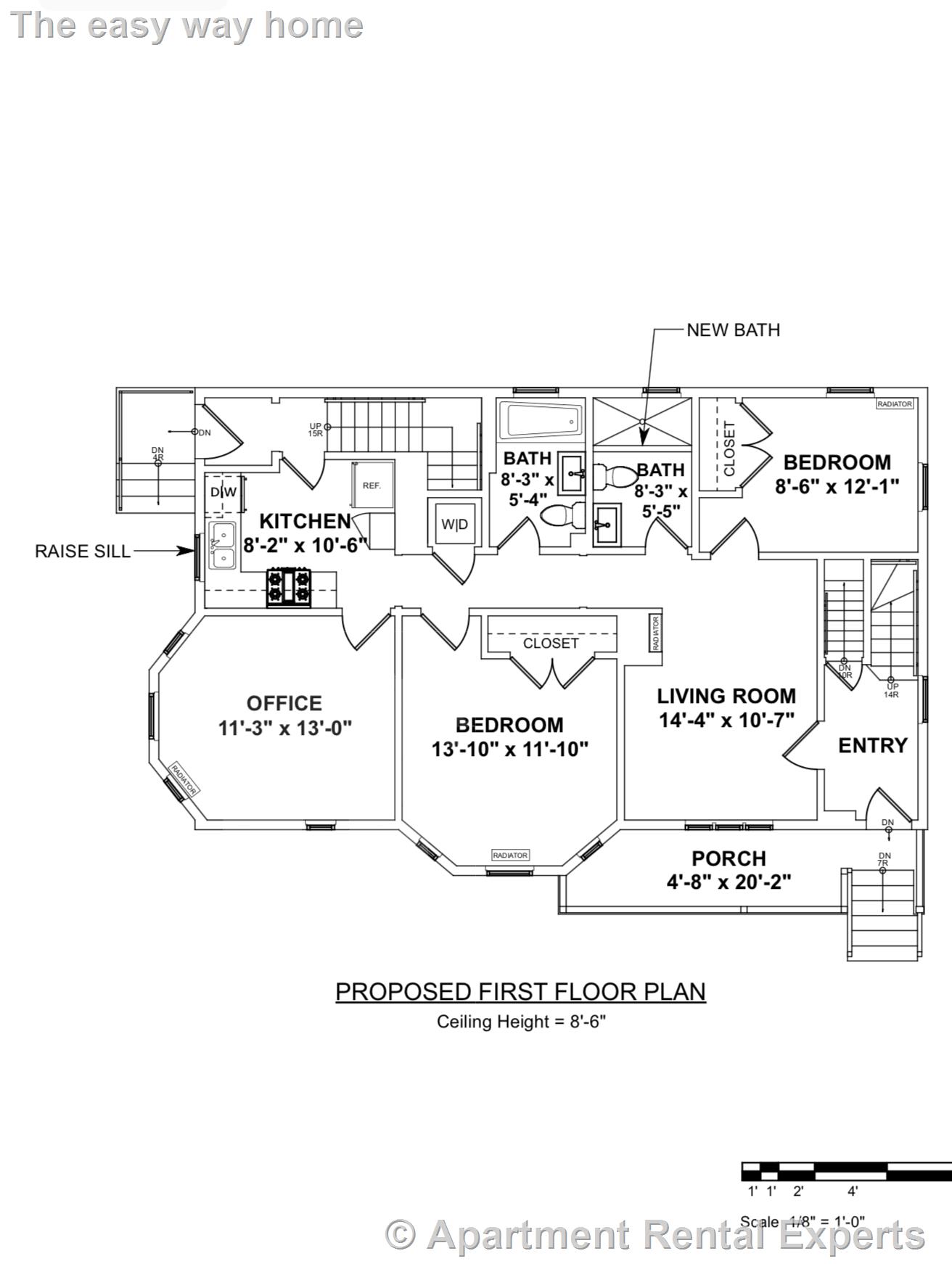 3 bed, 2 bath apartment for rent at 18 Princeton St Unit 1, Spring Hill — photo 6 of 6